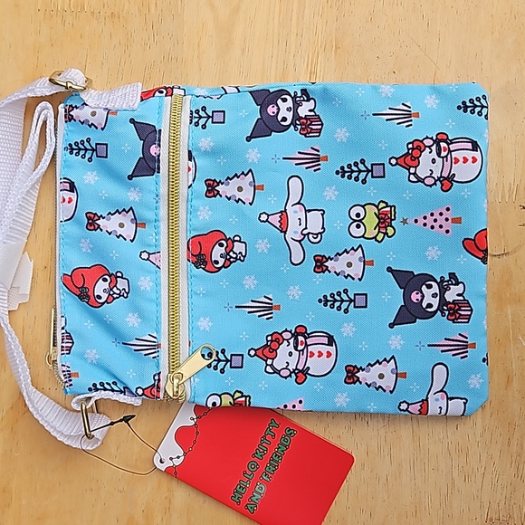 SANRIO HELLO KITTY AND FRIENDS CROSSBODY BAG - Picture 1 of 11